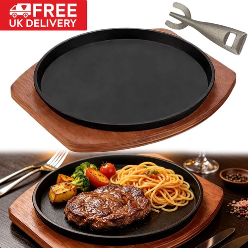 Round cast iron steak - round,