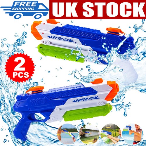 2pcs water gun pistol soaker - water,