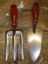 RARE MARPLES SHATTER PROOF GARDEN HAND TROWEL AND FORK