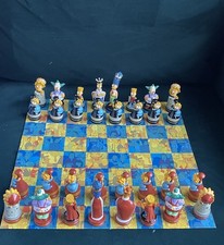 Vintage The Simpsons 3D Chess