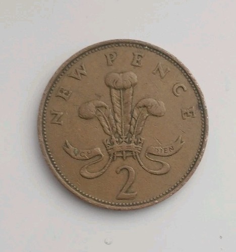 1971 new pence coin - new,