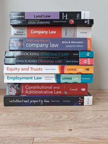 Law textbook bundle - textbook, llb