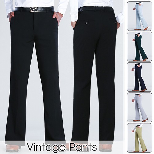 Stretchy bell bottom pants - bell,
