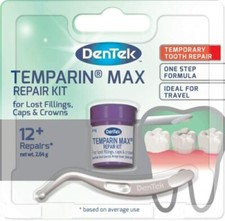 DenTek Strong Teeth Permanent Dental Repair Cement Tooth Filling Kit