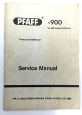 PFAFF 900 Thread Puller/Trimmer Industrial Sewing Machine Service Manual