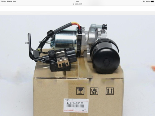 Abs pump brake booster - abs,