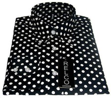 Relco Polka Dot Shirt Long