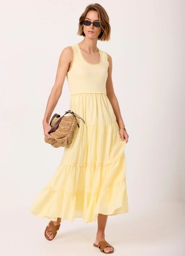 Mint velvet yellow crochet - velvet,