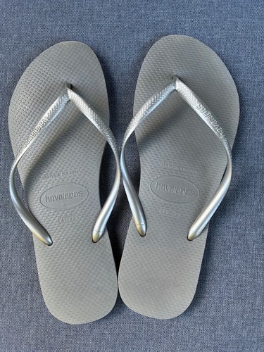 Havaianas flip flops silver - flip,