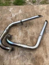 Triumph 650?  BSA A65  Chopper ? Exhaust Pipes   Used for Restoration