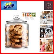Large Glass Cookie Jar 3.9L