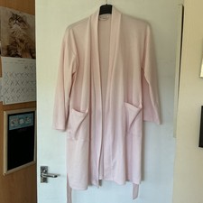 Waffle Weave Pink Bathrobe - Summer Dressing Gown - Size 8/10