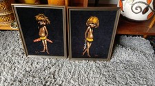 Vintage mcm two aboriginal - vintage,
