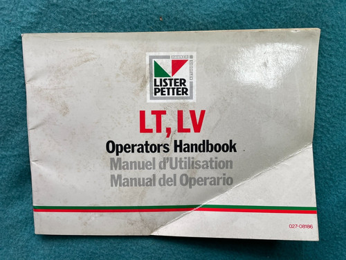 Lister petter lt1 - lister, lv1
