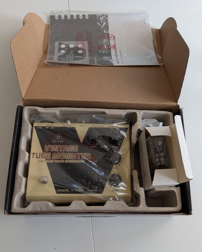 Behringer vt999 vintage tube - behringer,
