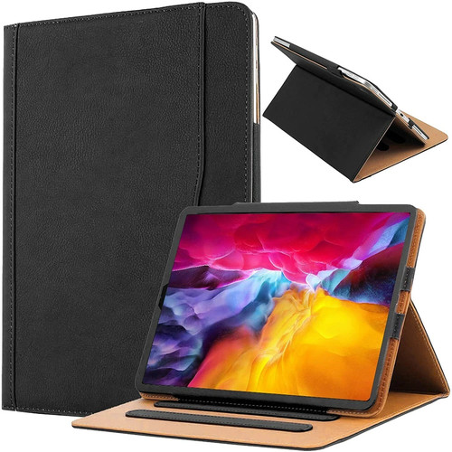 Genuine leather tan - tan, magnetic