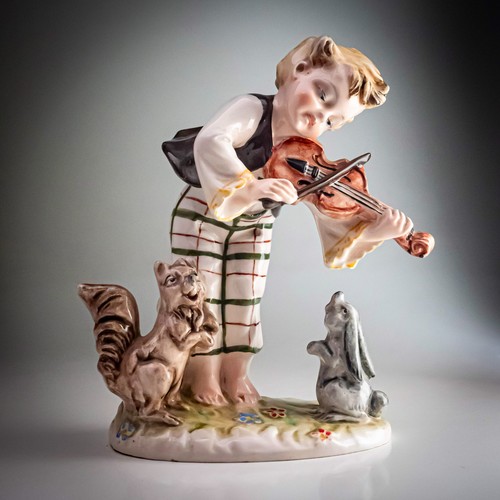 Italian porcelain figurine - figurine, boy