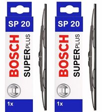 Bosch Front Car Windscreen Wiper Blade SUPERPLUS 500mm/20" SP20 x2