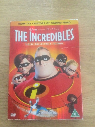 The incredibles dvd 2 - incredibles,