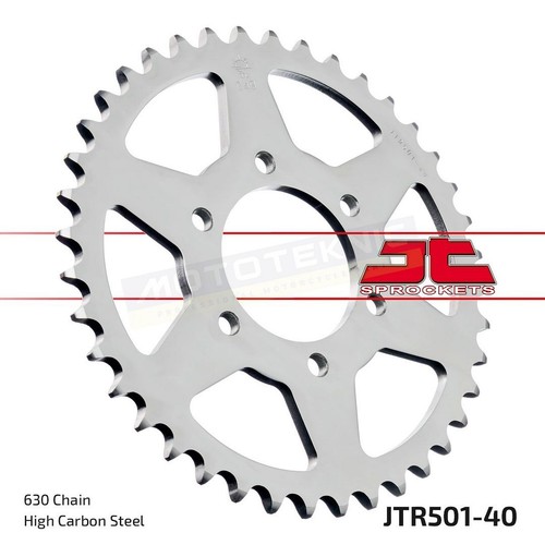 Steel rear sprocket fit - rear,