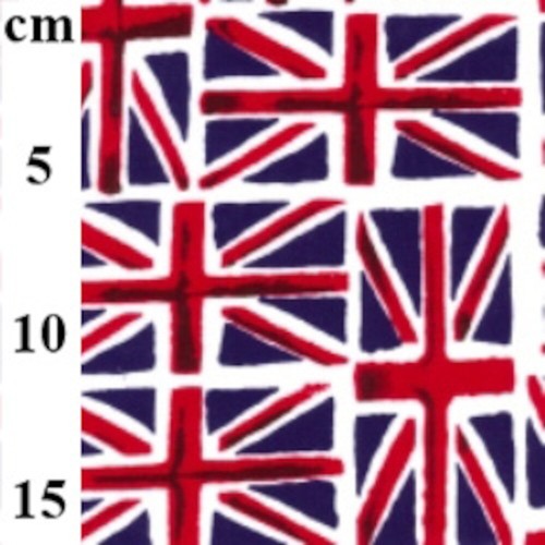 100 cotton fabric union jack - fabric,