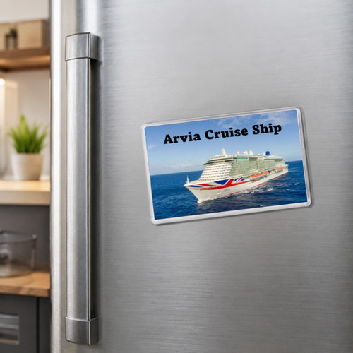 Fridge magnet arvia cruise - fridge,