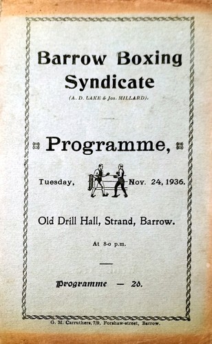 Rare pre war boxing - pre,