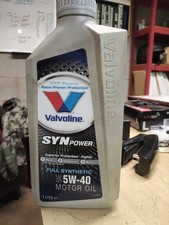 Valvoline Syn Power 5w-40 Full Synthetic Engine Oil 1 Litre