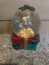 Disney Peter Pan Disney Store Tinkerbell Snow Globe Christmas