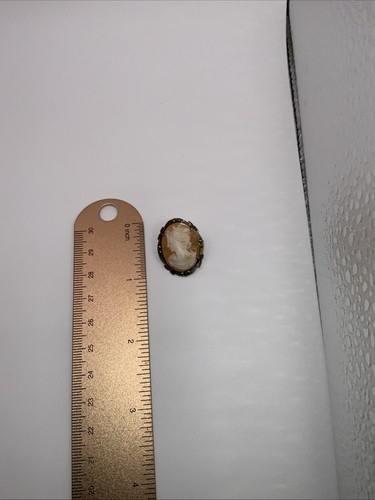 Antique carved shell - antique, cameo