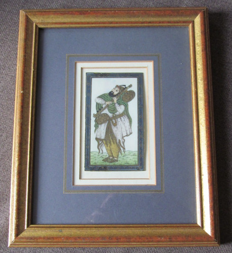 Antique style mughal miniature - style,
