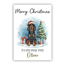 Personalised Gordon Setter Dog