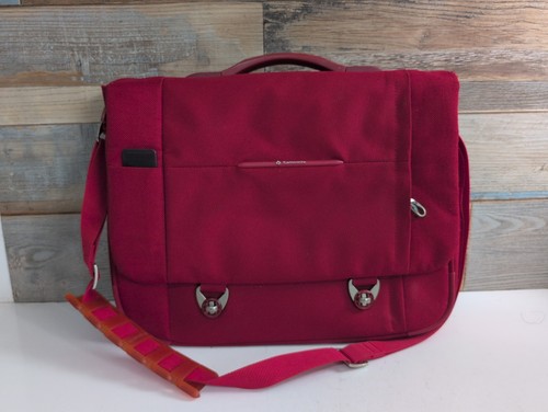 Samsonite red briefcase - samsonite, laptop