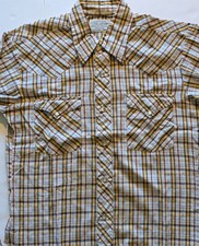 Vintage H Bar C Shirt Mens