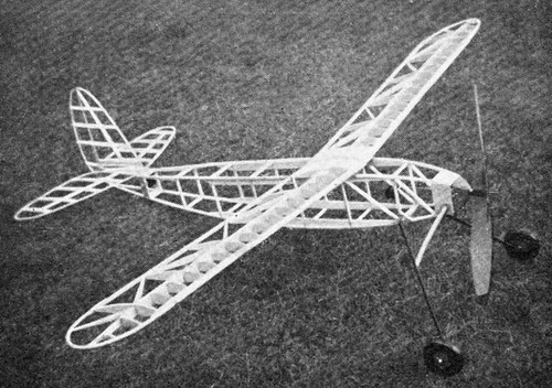 Air cadet rubber powered - air, 37"