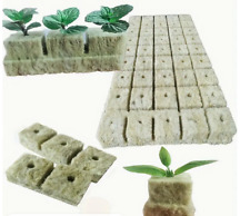 25 x Soiless Rockwool Propagation Planting Cubes SBS Seeds Cuttings Pots Garden