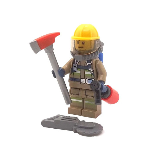 Genuine lego firefighter - genuine,