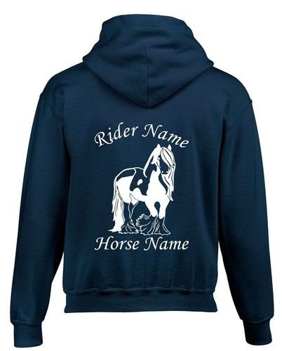 Personalised horse hoodie - horse,
