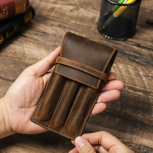 Handmade leather slots - handmade, pen