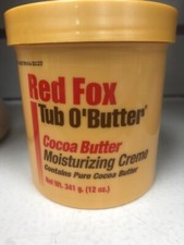Red fox tub butter - red, cocoa