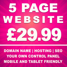 5 Page Website Design Service