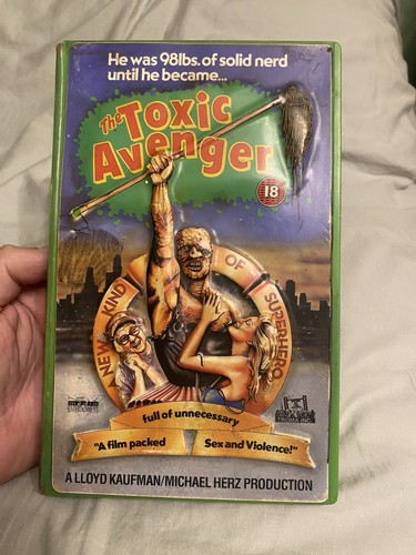 The toxic avenger vhs troma - toxic,