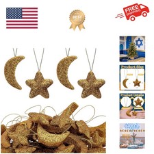 40 Pcs Glitter Eid Mubarak