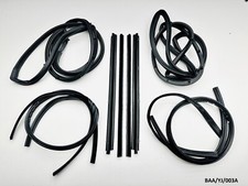 Complete Doors Strip Seals Weatherstrips for Jeep Wrangler 1987-1995 BAA/YJ/003A