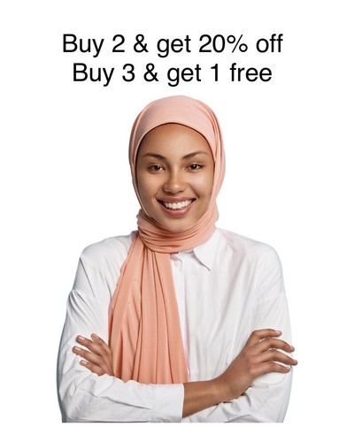 Premium jersey head soft scarf - premium,