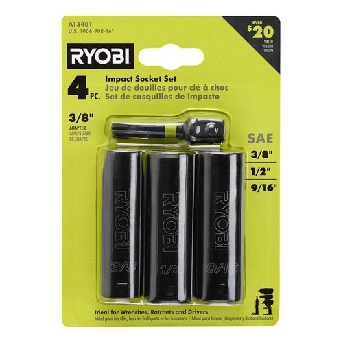 Ryobi drive sae impact - ryobi, in.