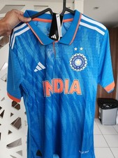 Indian Cricket Team ODI Jersey Slim Fit, Size S, CHEST 36