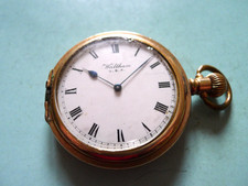 Waltham USA   17 Jewel  Gold Filled  Open Face Gents Pocket Watch.. . GWC..
