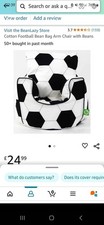 Football Beanbag Chair