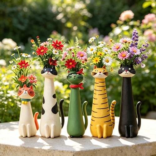 Long neck cat - long,